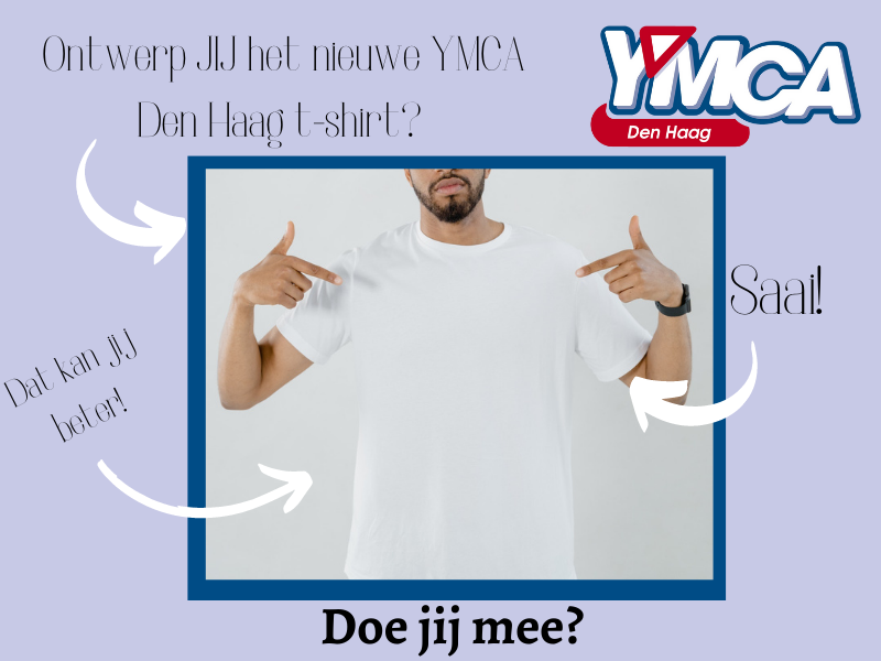 Ontwerp JIJ het nieuwe YMCA Den Haag t-shirt?